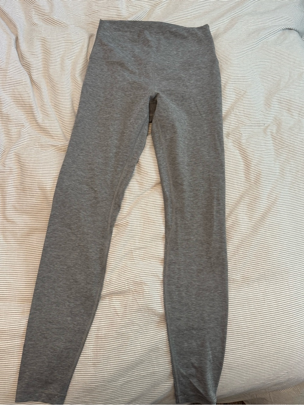 lululemon athletica Heather Grey Full-Length Leggings